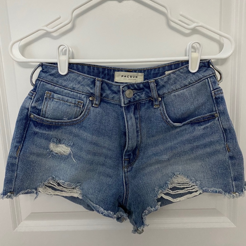 pacsun jean shorts
